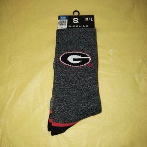 Georgia Bulldogs Primary Logo Crew Socks